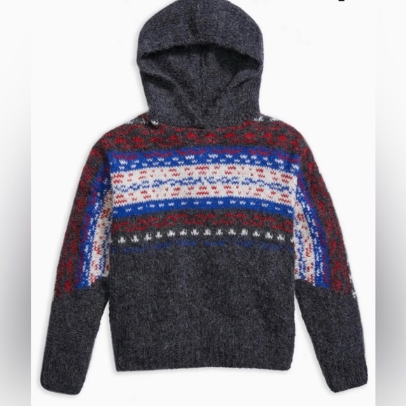 Rag & Bone Women’s Finlay Alpaca Blended Hoodie Knit Sweater Size Medium - Picture 1 of 10